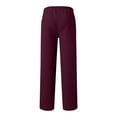 thumbnail image 6 of Favoffer Winter Boys' Fleece-Lined Sweatpants Toddler Solid Color Pants Elastic Waist with Drawstring & Pockets, for Play Lounging, 4-15Y, 6 of 6