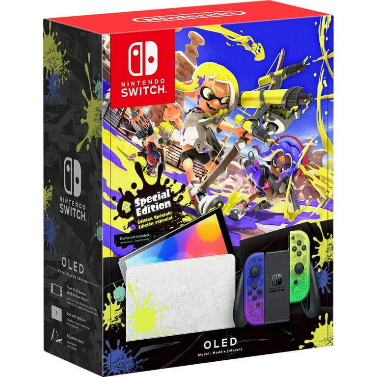 Nintendo Switch OLED Model Splatoon 3 Special Edition, Video Game