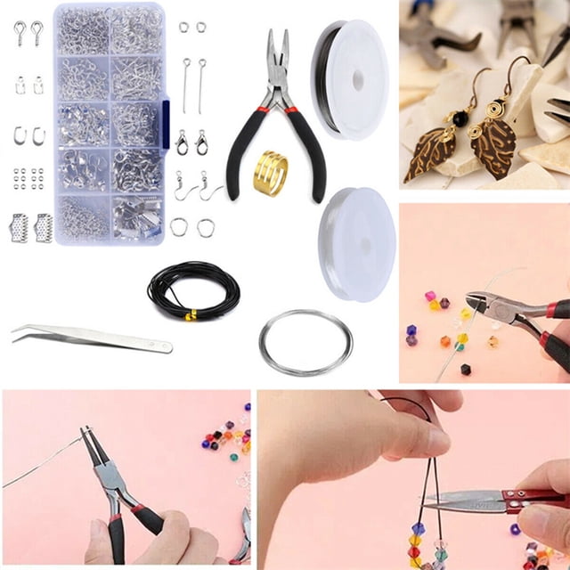 Kit de Fabricación de joyas yeacher herramientas de reparación de abalorios