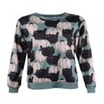 thumbnail image 2 of Women‘s Knitting Halloween Fall Loose Elastic Party Pumpkin Cat Top, 2 of 6