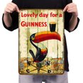 thumbnail image 4 of Placa Metal Vintage Guinness Pintura Hierro Rectangular Artística Pared 30x40cm, 4 of 9