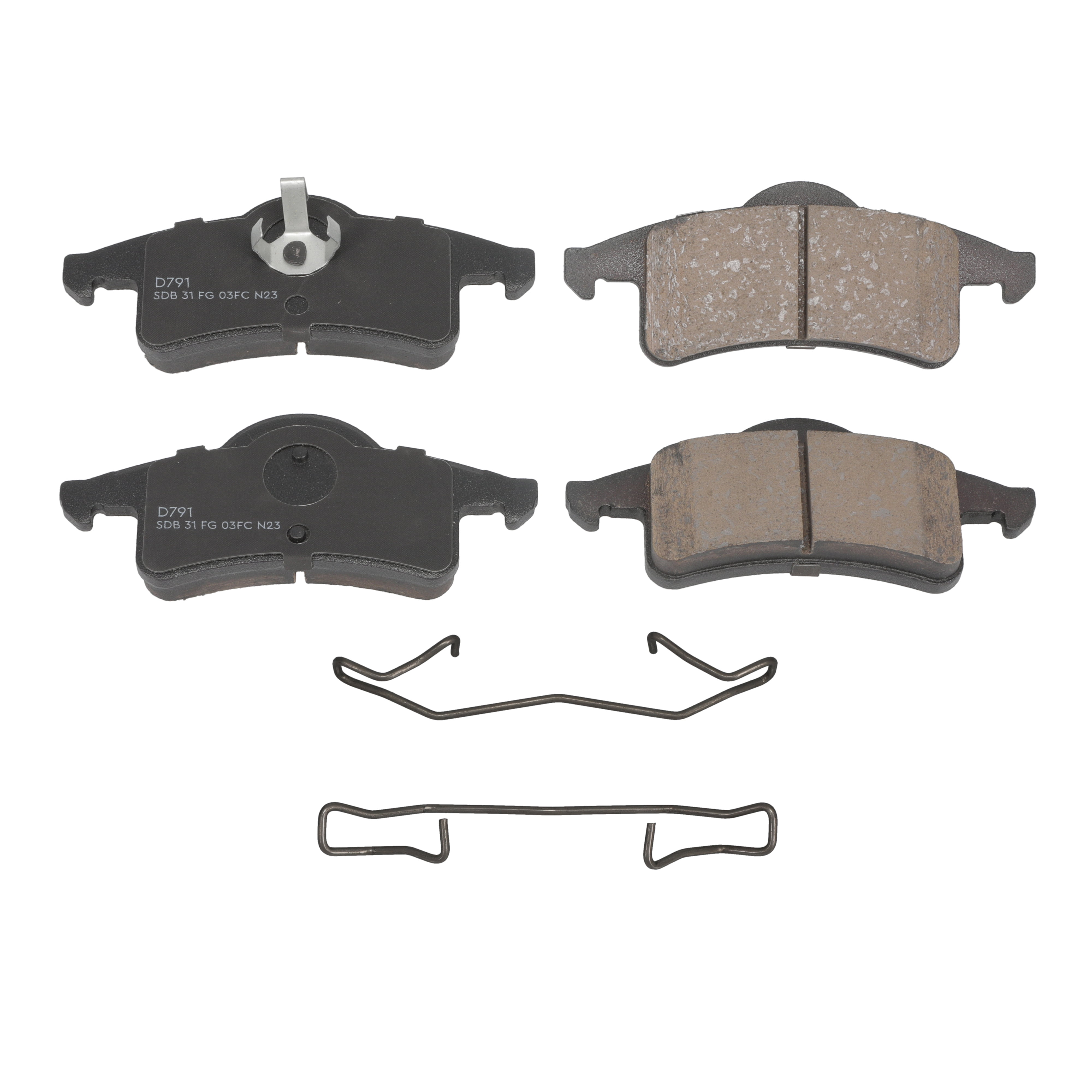 Winstop Brake Pad Set, Rear WS.0791.0.C, Jeep Grand Cherokee 2004-1999