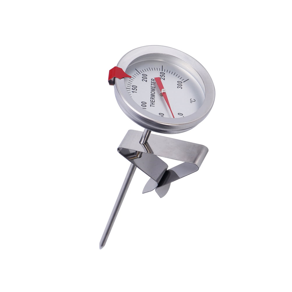 Stainless Steel Cooking Deep Fry Thermometer Jam Sugar Oil Frying 150mm Probe