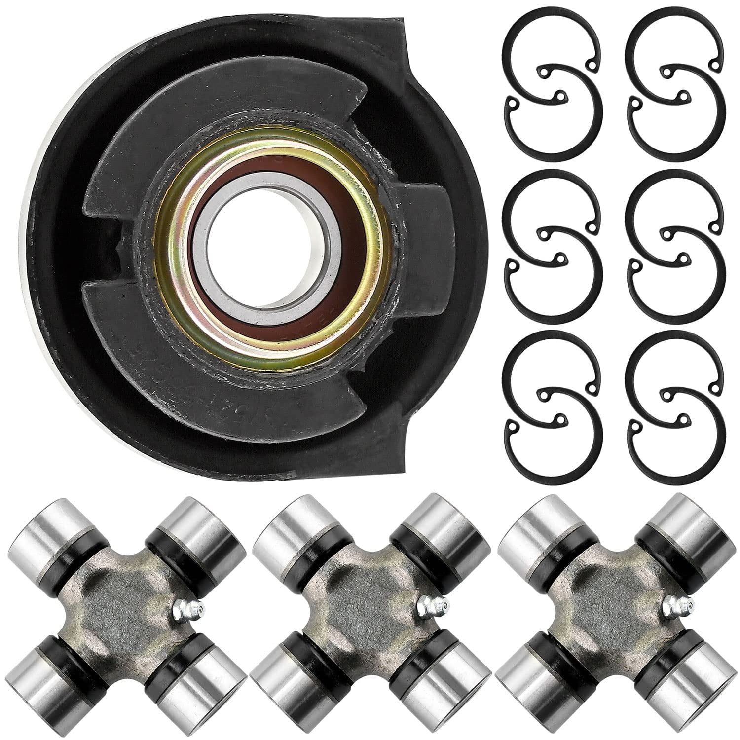JADODE Drive Shaft Center Bearing and Support Replacement for Toyota