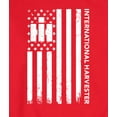 thumbnail image 3 of Case IH - Vertical American Flag - Men's Crew Fleece Sweatshirt, 3 of 5