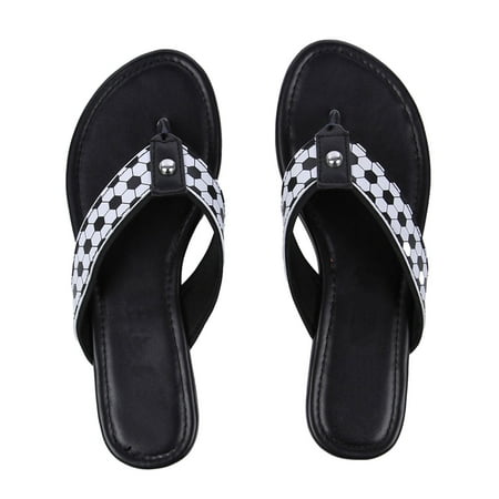 

Flip Flops for Women Girls Thong Slide Sandals - Summer Dressy Bohemian Travel Flat Sandals Cute Low Wedge Summer Open Toe Sandal Shoes