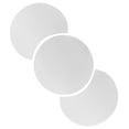 thumbnail image 3 of Wall Decal, DIY Sticker Wall Decor Mirror Wall Sticker  for Dining Room for Bedroom for Kitchen Silver, 3 of 8