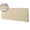 Khaki-M, variant on Fully Enclosed Elastic Headboard Cover – Dust-Proof, Machine-Washable Slipcover for Upholstered Bed Frames – Stretchable Polyester Protector with Zipper Closure