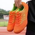 thumbnail image 4 of Zapatos de pista para hombre, zapatillas profesionales con clavos para correr, entrenamiento, carreras de atletas, ligeras, 4 of 4