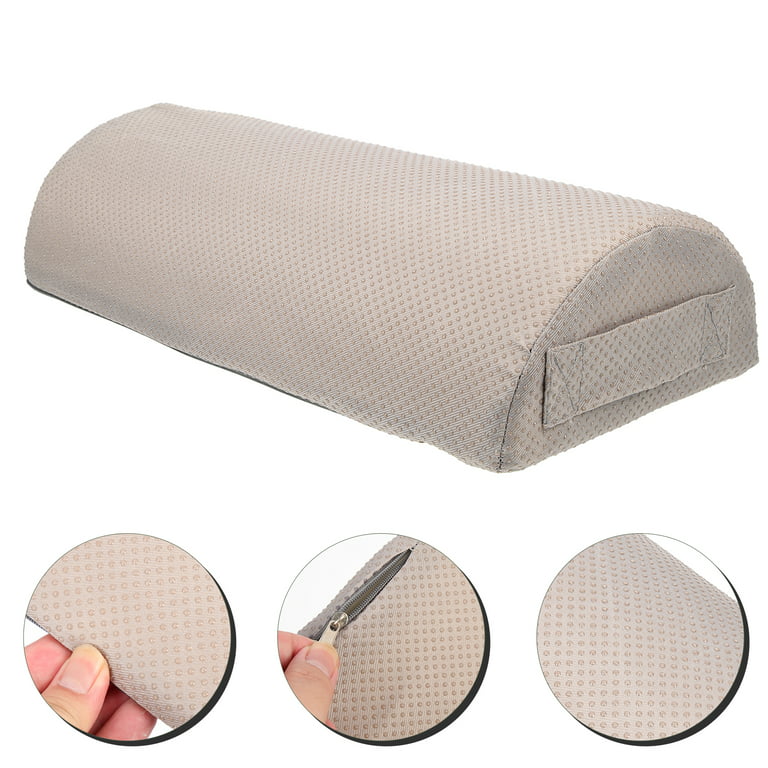Knee Pillow Slope Shape Pillow Leg Bolster Pillow Detachable Lumbar Support Pillow, Size: 45X25X10CM