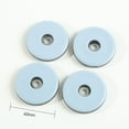 thumbnail image 2 of CHOK 20Pcs Heavy Duty Furniture Feet Sliders Movers Bed Sofa Table Moving Gliders, 2 of 5