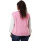 thumbnail image 5 of Suéter chaleco con cuello en V Agnes Orinda Estilo de muy buen gusto Jersey sin mangas, 5 of 6
