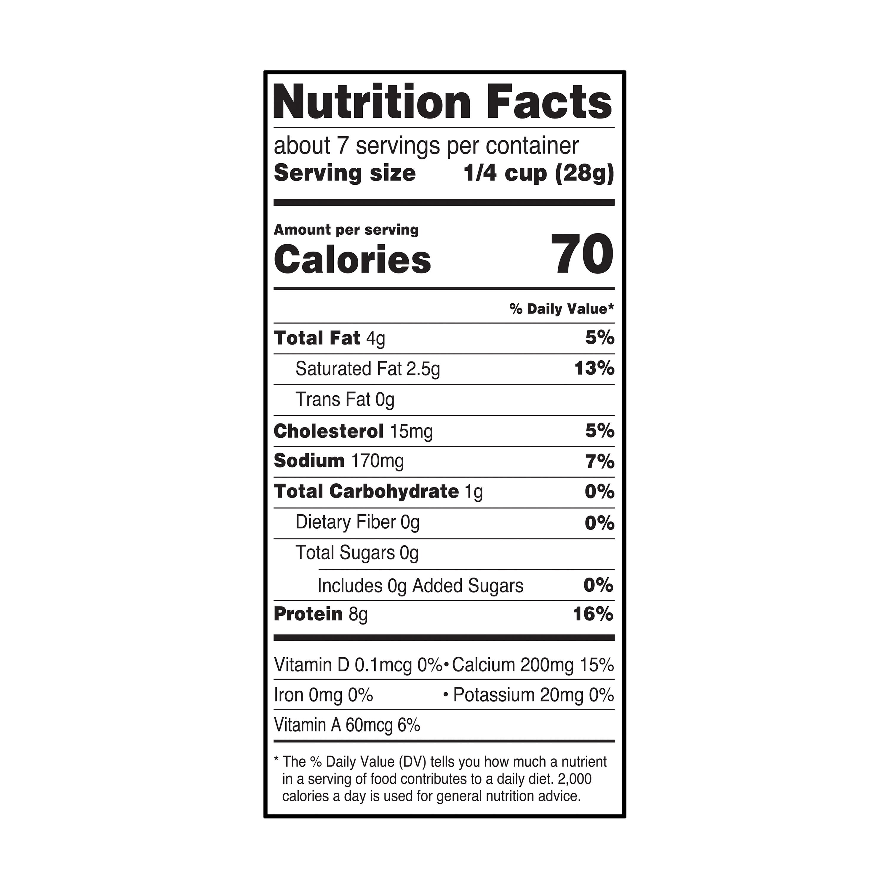 Great Value Reduced Fat Shredded Mozzarella Cheese, 7 oz