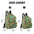thumbnail image 2 of FORMRS Mini Backpack Purse for Women Travel Daypack Casual Shoulder Bag, Orange Tree Pattern, 2 of 7