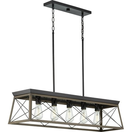 

Briarwood Collection 5-Light Coastal Chandelier Light Antique Bronze