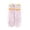 Pink_02, variant on Ugly Cute Monster Crew Socks, Thick Shaggy Coral Fleece Mid-Calf Footwear, Playful 3D Fluffy Hair & Smiling Mouth Ornament for Indoor Wear