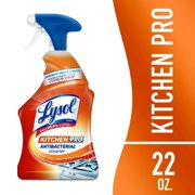 Lysol, Kitchen Pro Antibacterial Cleaner,Spray for Kitchens, No Harsh Chemicals, 22oz (650mL)