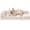 Beige-30.0"L x 20.0"W x 6"Th, variant on Dog Bed Medium Size Dogs  Memory Foam With Washable Removable Cover Waterproof Pet Sofa Couch For Crate Nonskid Bottom 30x20x6 Pink