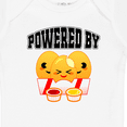 thumbnail image 4 of Inktastic Powered by Chicken Nuggets Boys or Girls Baby Bodysuit, 4 of 5
