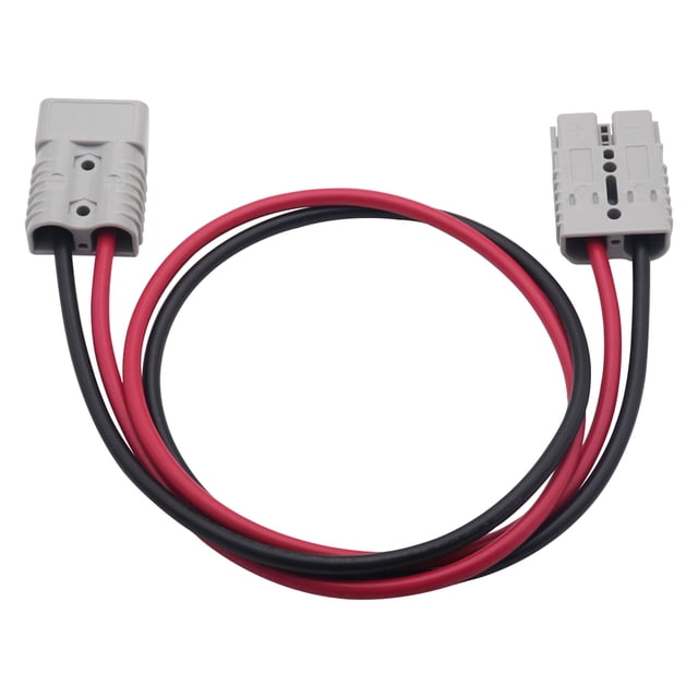 Mistaha 50A Anderson Connector with 6AWG Silicone Wire Bundle - 120CM Length for Europe and USA Power Box Compatibility