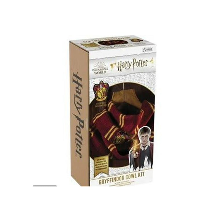 Eaglemoss Hero Collector Hogwarts Grifondoro House Sciarpa | Harry Potter  Wizarding World Knitting Kit | Model Replica