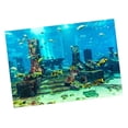 thumbnail image 1 of Póster de pecera, fondo de acuario de coral, pegatina de pecera subacuática, póster subacuático multifuncional, 1 of 8