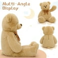 thumbnail image 5 of Tezituor 35'' Giant Teddy Bear Stuffed Animal Big Teddy Bear with Bow Plush Toy, 5 of 7