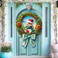thumbnail image 4 of YWIYIUD 1PC Happy Easter Door Cover Easter Decorations, 71x35 Inch Easter Rabbit Eggs Door Banner Welcome Easter Banner Spring Theme Rabbit Door for Front Door Wall Indoor Outdoor Home Decor, 4 of 7