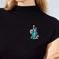 thumbnail image 2 of Blusa esmaltada estilo Brooch Pins Vintage Wizard con orbes de cristal, 2 of 2