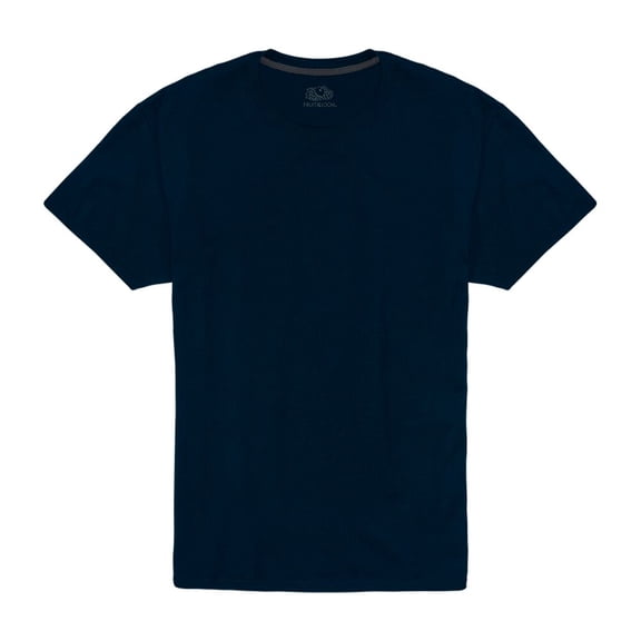 Playera Fruit Of The Loom para Hombre, Cuello Redondo Manga Corta Azul Marino Talla  G