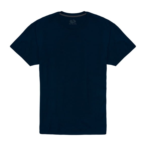 Playera Fruit Of The Loom para Hombre, Cuello Redondo Manga Corta Azul Marino Talla M