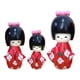 thumbnail image 2 of 3 Uds Muñeca Japonesa Creativa Regalo Coleccionable Muñecas Decoración Hecha a Mano Adornos para Decoración Adornos Navidad Regalos de Mesa Rojo Sunnimix muñecas japonesas, 2 of 8