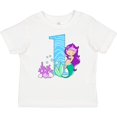 thumbnail image 3 of Inktastic First Birthday Mermaid Girls Baby T-Shirt, 3 of 5