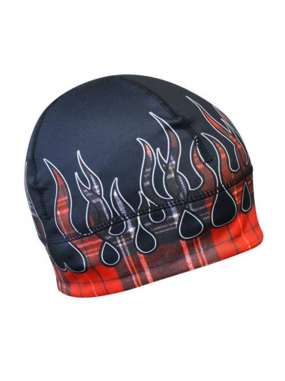 Missing Link Red Flames Flannel GasCap 