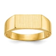 thumbnail image 6 of 14K Yellow Gold Signet Ring Size 6, 6 of 6