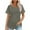 Gray, variant on Women Tshirts Under $10, Women's Short Sleeve T Shirts Casual Summer Plain Round Neck Loose Fit Tee Blouse Tops