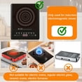 thumbnail image 4 of 2 Alfombrillas Protectoras de Silicona Termocrómica para Cocinas de Inducción: Alfombrilla Antideslizante para Cocinas de Inducción, 4 of 4