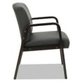thumbnail image 3 of Alera ALERL4319E Reception Lounge WL Series 24.21 in. x 24.8 in. x 32.67 in. Guest Chair - Black Seat/Back, Espresso Base, 3 of 8