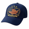 thumbnail image 4 of WKSCLPAI 250th Anniversary Hats, US 250 Years Anniversary Baseball Cap 1776-2026, Patriotic America Semiquincentennial Adjustable Unisex Hat for 4th of July & Family Gatherings, 4 of 6