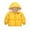 Yellow, variant on Toddler Toddler Coat Light Weight Water-Resistant with Hooded Kids Down Jacket Baby Girl Winter Clothes 12-18 Months