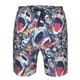 thumbnail image 3 of Balery cool rock Skull Traje de Baño Estilo Hawaiano para Hombre, Shorts de Secado Rápido con Bolsillos-Small, 3 of 6