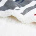 thumbnail image 5 of Patriotic US Flag Blanket, American National Flag Throws, Sherpa Fleece Reversible Blanket for Couch Bed Decor, 4th of July Citizenship Veteran Gift, 5 of 5