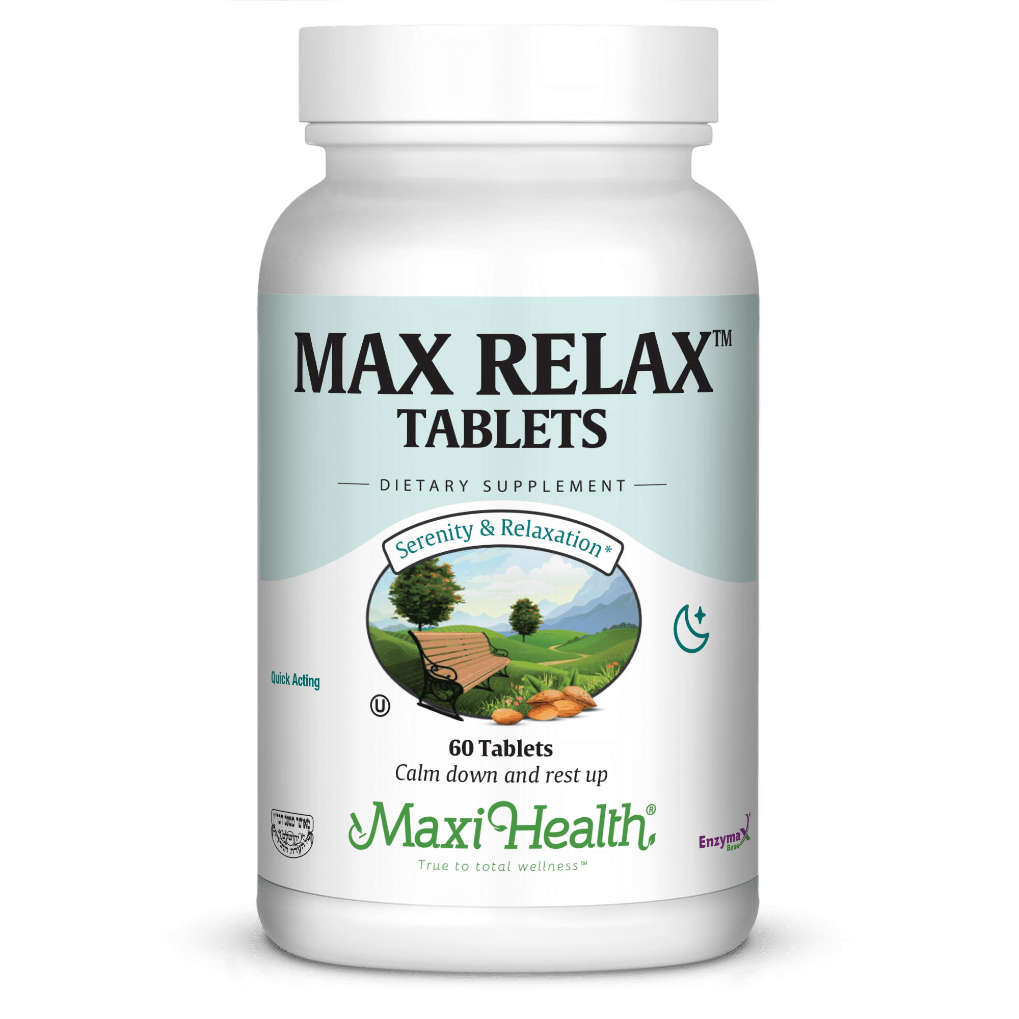 Maxi Health Max Relax Tablets, 60 Ct