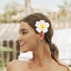 thumbnail image 3 of 4 piezas flores hawaianas pinzas para el cabello pasador nupcial playa tropical boda plumeria flor mujeres fiesta nupcial orquídea horquilla accesorios, 3 of 5