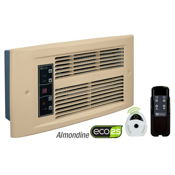 King Electric PX1215-ECO-AD-R Px Eco 120V 1500W Smart Wall Heater, Almondine