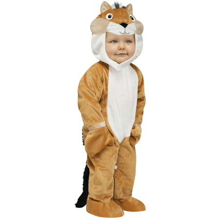// Chipper Chipmunk Toddler Costume//