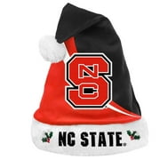 Forever Collectibles NCAA Swoop Logo Santa Hat, North Carolina State Wolfpack