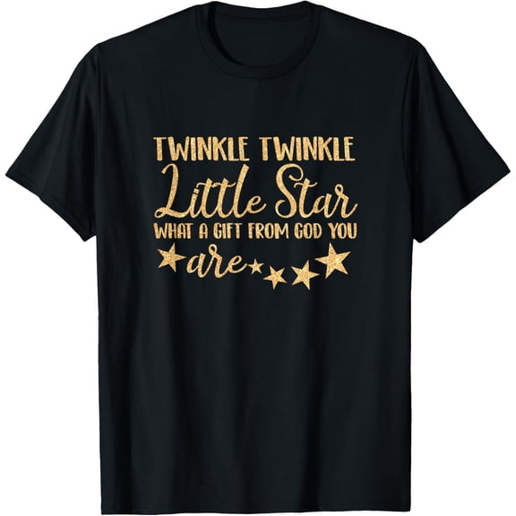 Baby Gender Reveal Twinkle Little A Star From GodYou Are T-Shirt