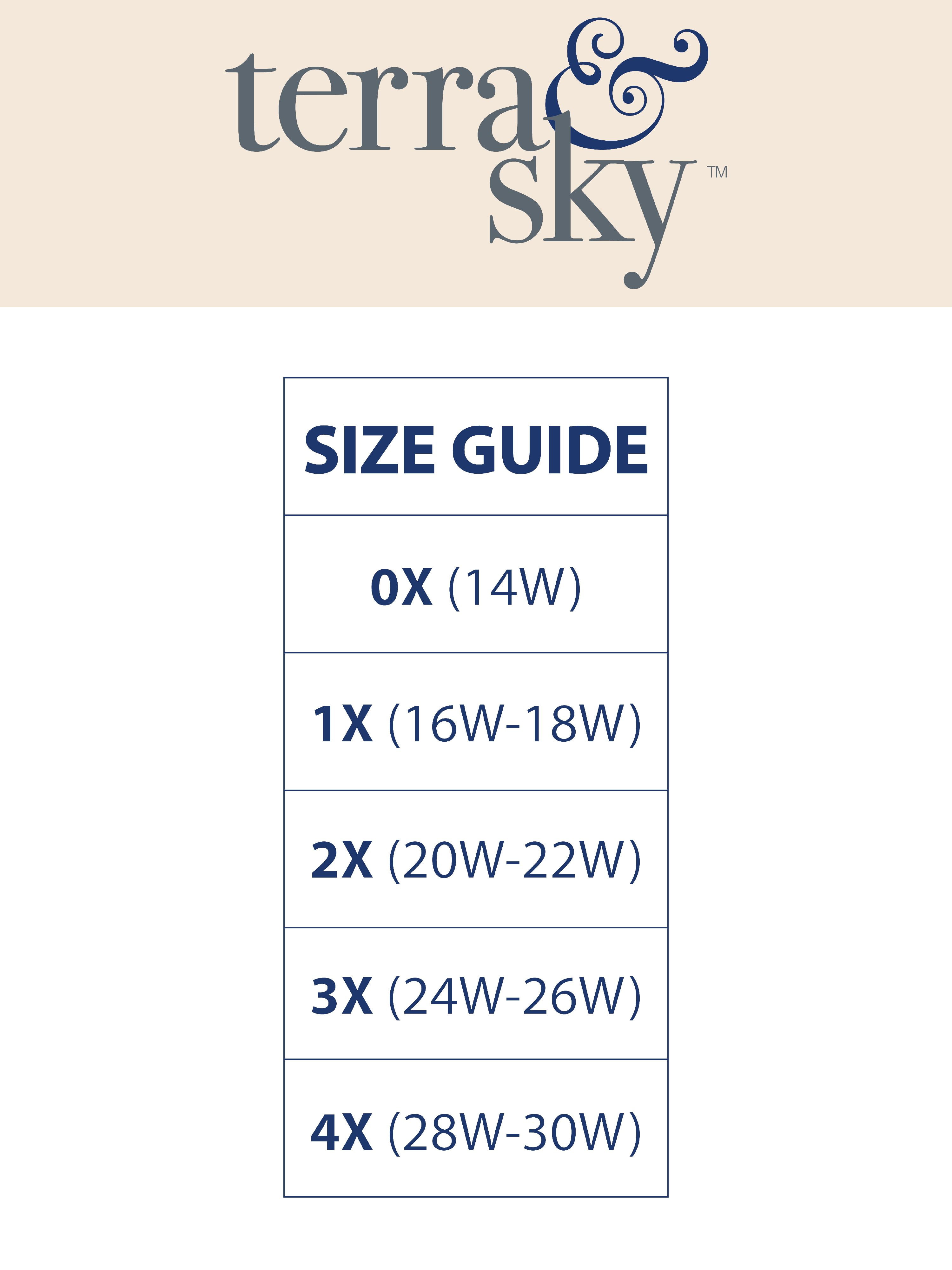 Terra Sky Women's Plus Size Scoop Neck Graphic Tee