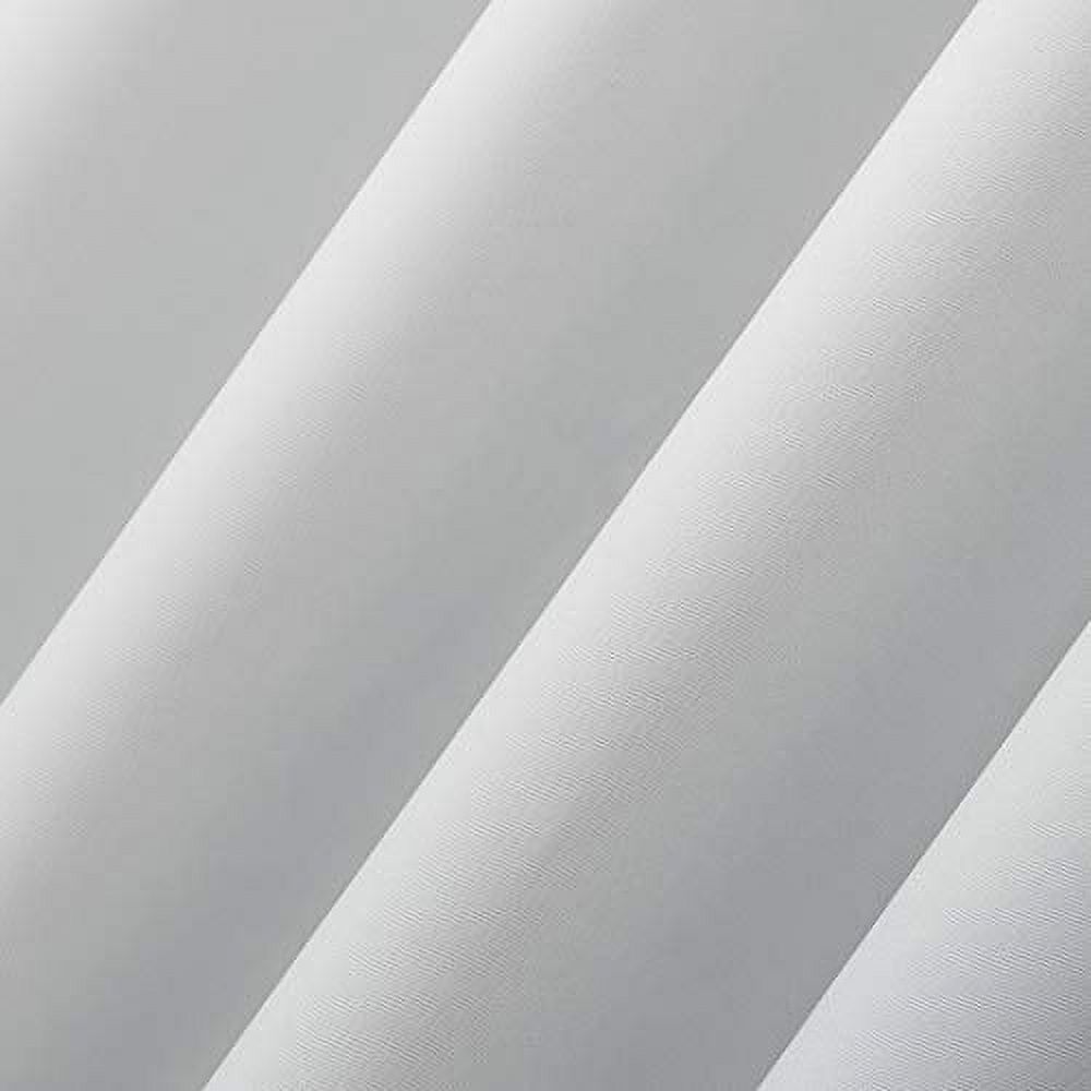 Sun Zero Nordic 2-pack Theater Grade Extreme 100% Blackout Grommet Curtain Panel Pair, 52" x 96", Pearl?